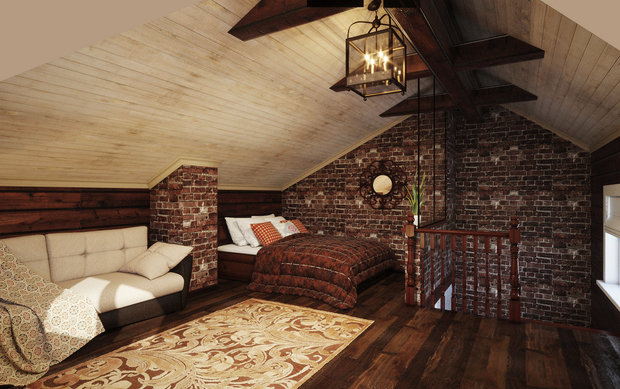 Фото из портфолио Гостевой дом-баня, г.Москва – фотографии дизайна интерьеров на INMYROOM