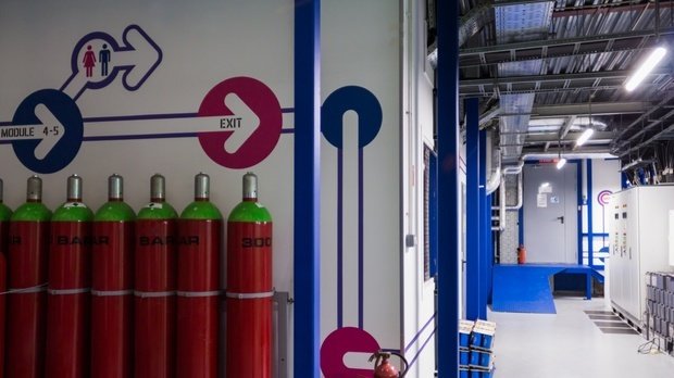 Фото из портфолио Креативная навигация для ЦОД Linxdatacenter – фотографии дизайна интерьеров на INMYROOM
