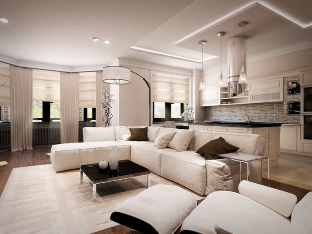 Фото из портфолио Лофт в классическом стиле – фотографии дизайна интерьеров на INMYROOM