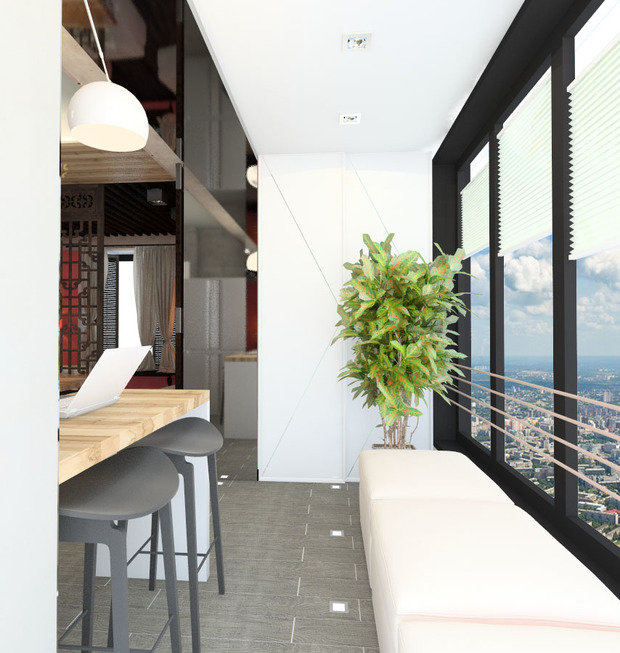 Фото из портфолио Квартира в стиле фьюжн – фотографии дизайна интерьеров на INMYROOM