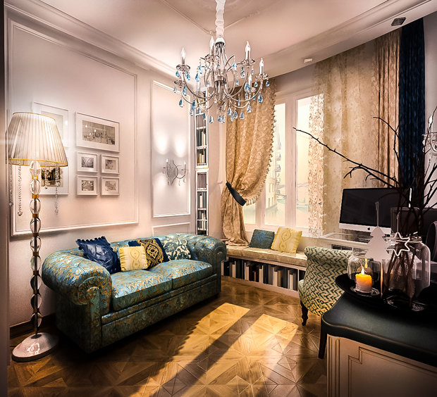 Фото из портфолио Квартира в Парадном квартале. – фотографии дизайна интерьеров на INMYROOM