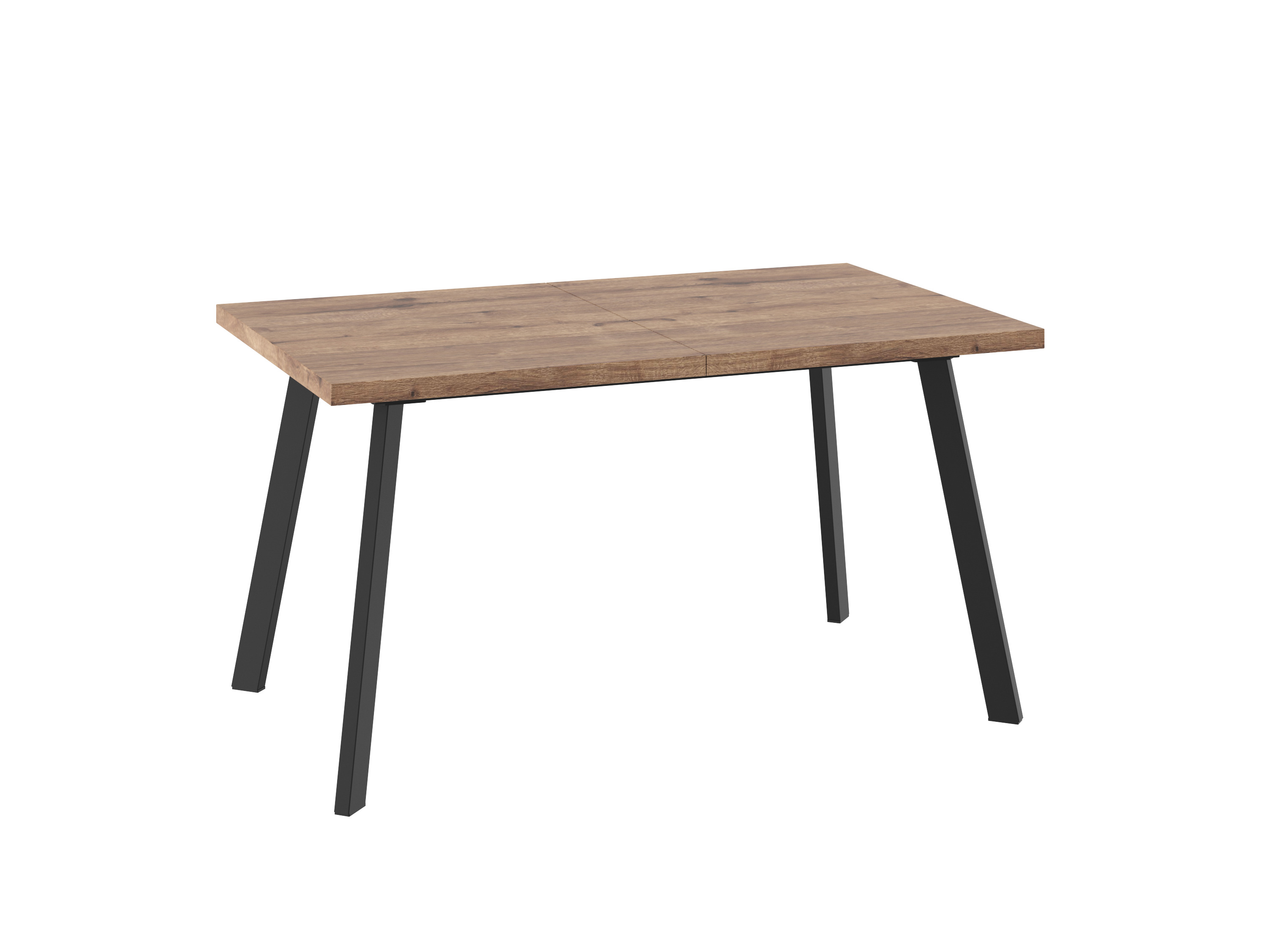 Раскладной обеденный стол Борг L со столешницей коричневого цвета