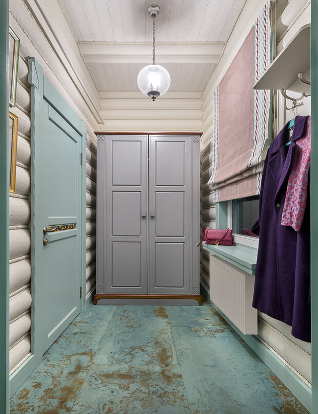 Фотография: Прихожая в стиле Прованс и Кантри, Классический, Эклектика, Дом, Проект недели, Дача, Дом и дача, Московская область, 4 и больше, Более 90 метров, Воскресенский район, Татьяна Астафьева – фото на INMYROOM