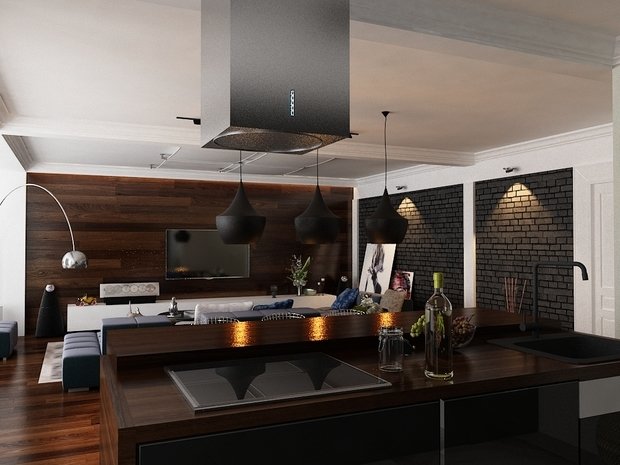 Фото из портфолио loft для бизнесмена – фотографии дизайна интерьеров на INMYROOM