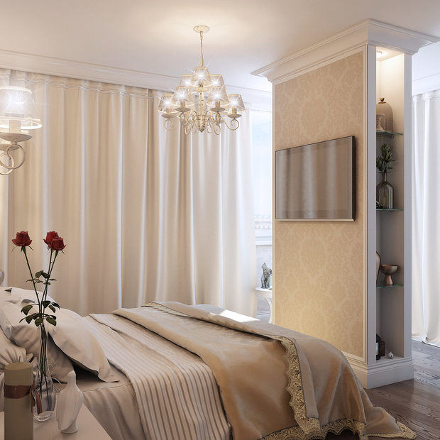 Фото из портфолио Двухуровневые апартаменты – фотографии дизайна интерьеров на INMYROOM