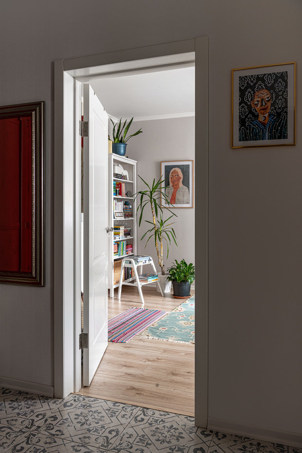 Фотография: Прихожая в стиле Прованс и Кантри, Скандинавский, Эклектика, Квартира, Проект недели, Красногорск, 1 комната, до 40 метров, Ирина Очирова – фото на INMYROOM