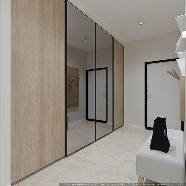 Фото из портфолио Квартира на Нахимовском – фотографии дизайна интерьеров на INMYROOM
