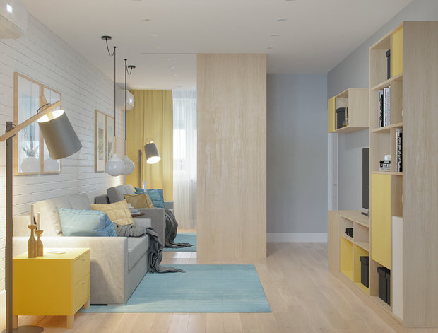 Фото из портфолио Скандинавская квартира в доме П 44 – фотографии дизайна интерьеров на INMYROOM