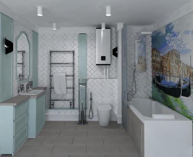 Фото из портфолио Проект 4-х комнатной квартиры – фотографии дизайна интерьеров на INMYROOM
