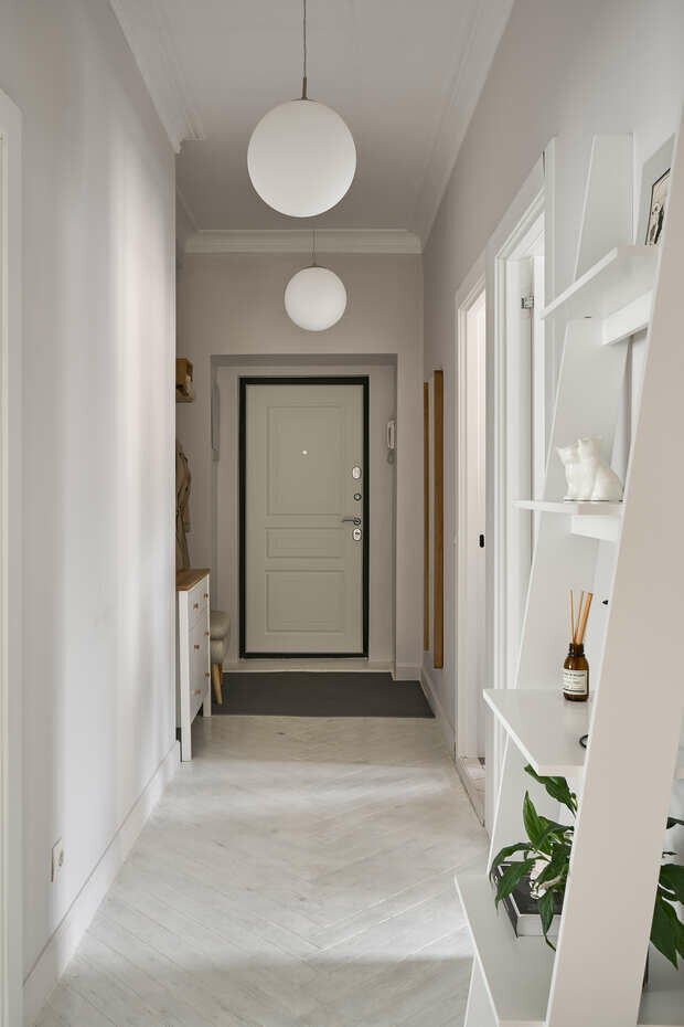 Фотография: Ванная в стиле Скандинавский, Эко, Современный, Квартира, Проект недели, Москва, 2 комнаты, 40-60 метров, Designbox, Анастасия Громова – фото на INMYROOM