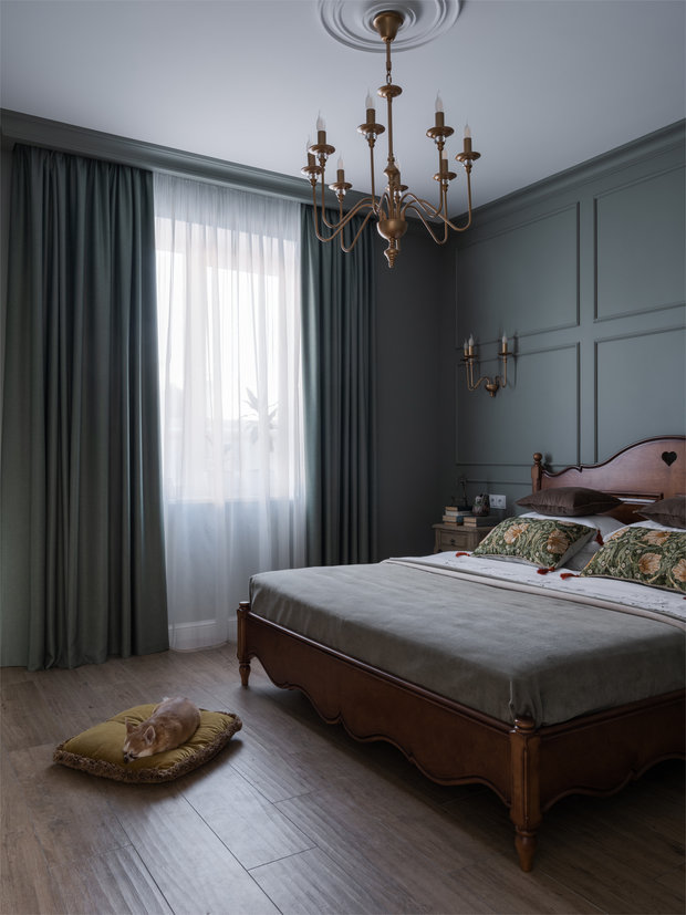 Фотография: Спальня в стиле Классический, Эклектика, Современный, Дом, Проект недели, Дом и дача, Ростов-на-Дону, 4 и больше, Более 90 метров, Татьяна Андреева – фото на INMYROOM