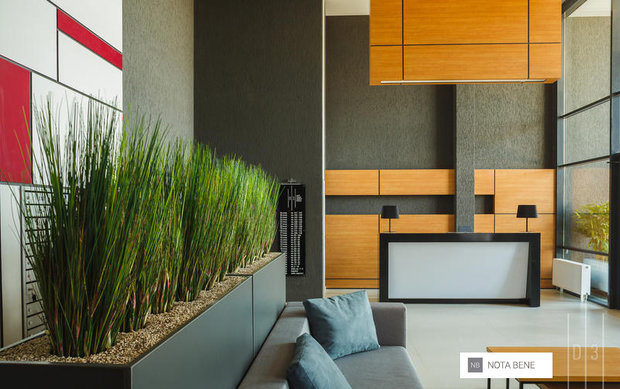 Фото из портфолио Лобби в жилом комплексе D3 – фотографии дизайна интерьеров на INMYROOM