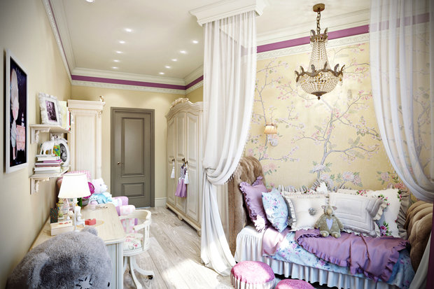 Фото из портфолио Английский квартал. Детская. – фотографии дизайна интерьеров на INMYROOM