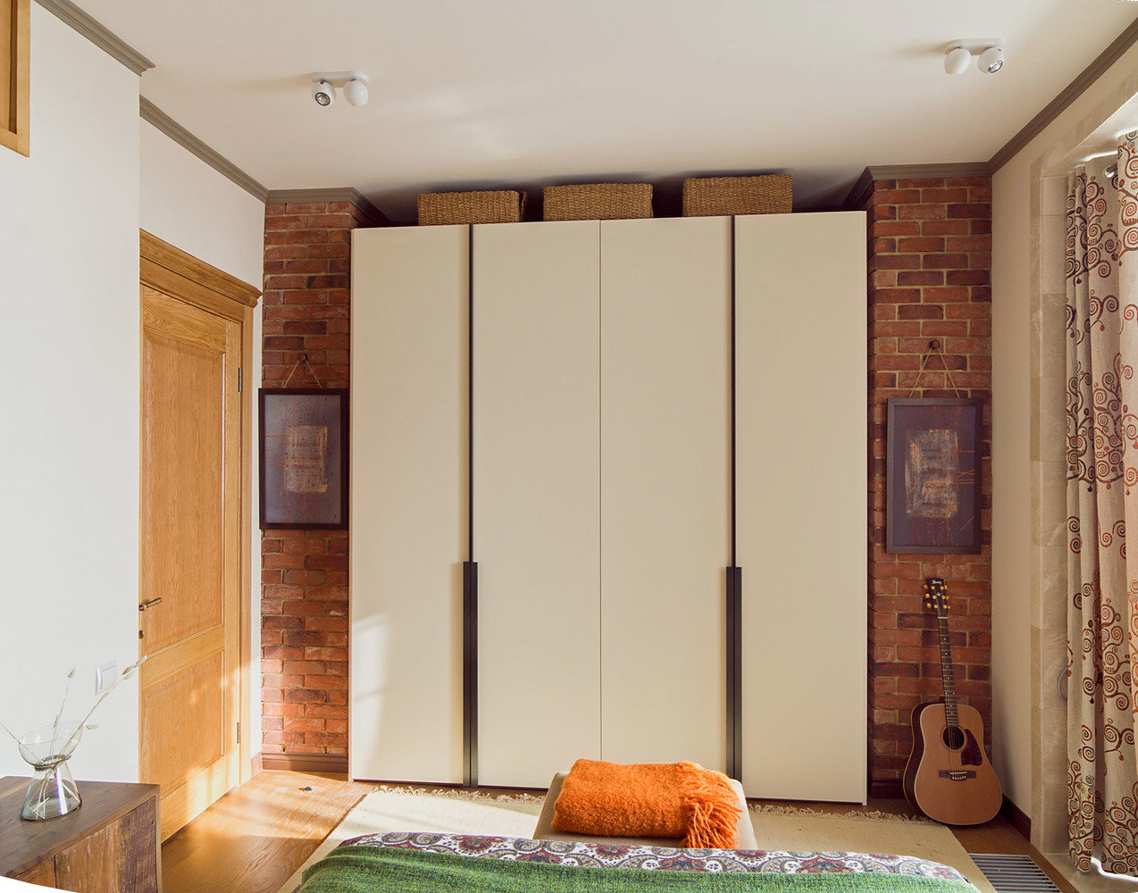 Фотография: Спальня в стиле Лофт, Квартира, Дома и квартиры – фото на INMYROOM Фотография: Спальня в стиле Лофт, Квартира, Дома и квартиры – фото на INMYROOM