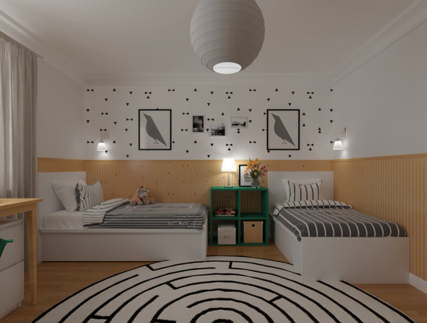 Фото из портфолио Дизайн-проект квартиры в Таллине – фотографии дизайна интерьеров на INMYROOM