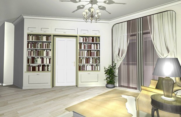 Фото из портфолио ۩ Коттедж(Моск. обл.) ۩ – фотографии дизайна интерьеров на INMYROOM