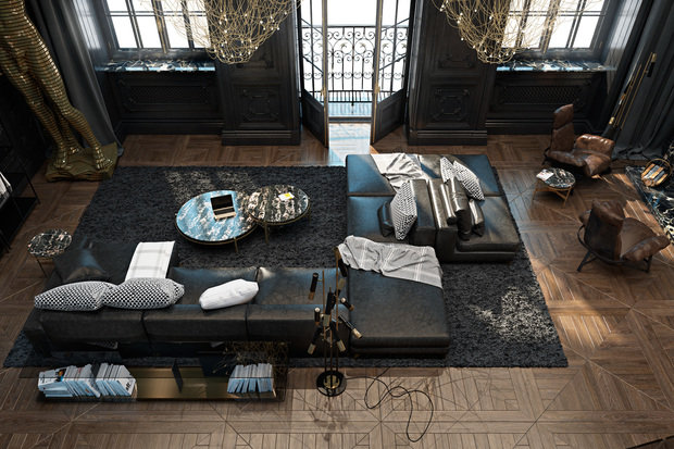 Фото из портфолио Paris apartment – фотографии дизайна интерьеров на INMYROOM