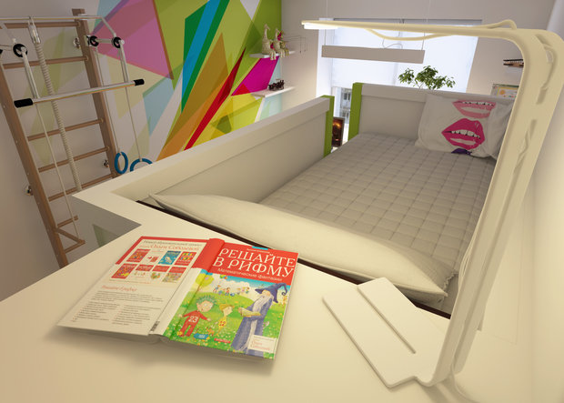 Фото из портфолио Квартира на Кловке – фотографии дизайна интерьеров на INMYROOM