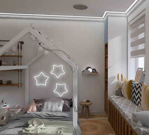 Фото из портфолио Двухкомнатная квартира – фотографии дизайна интерьеров на INMYROOM