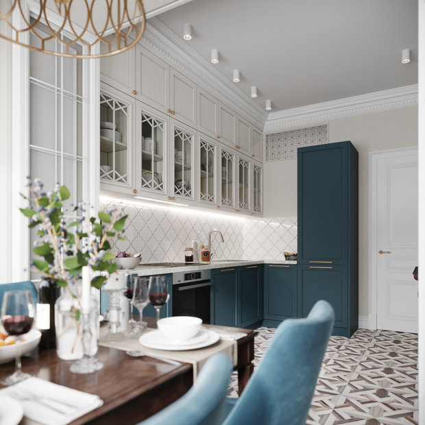 Фото из портфолио ПРОСПЕКТ МИРА – фотографии дизайна интерьеров на INMYROOM