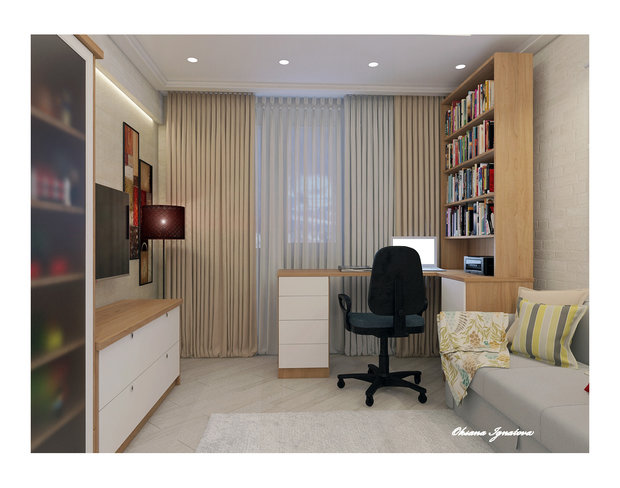 Фото из портфолио Москва,п. Коммунарка – фотографии дизайна интерьеров на INMYROOM