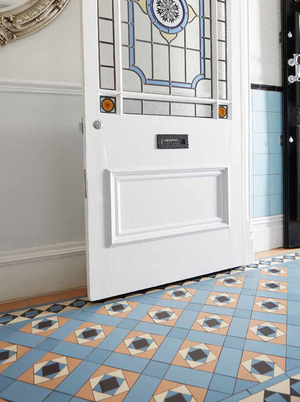 Фото из портфолио Напольная плитка Victorian Floor Tiles – фотографии дизайна интерьеров на INMYROOM