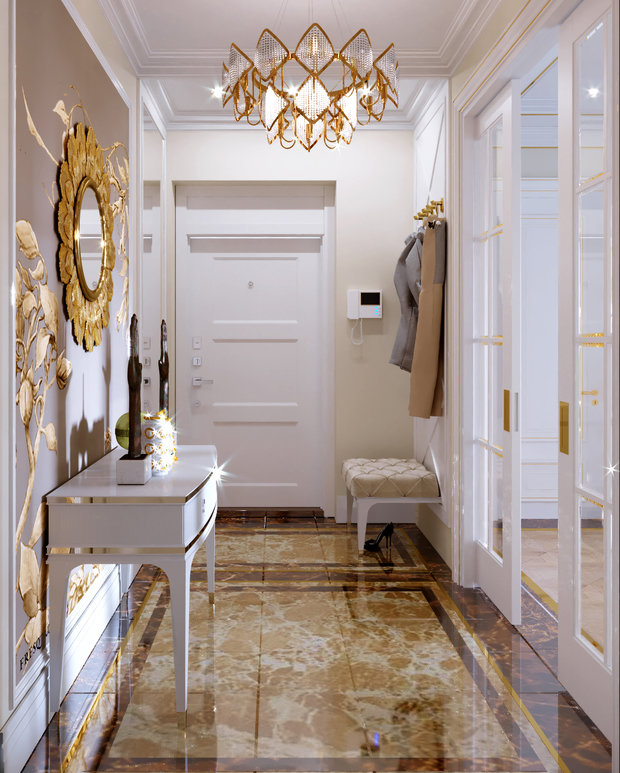 Фото из портфолио Неоклассика. – фотографии дизайна интерьеров на INMYROOM