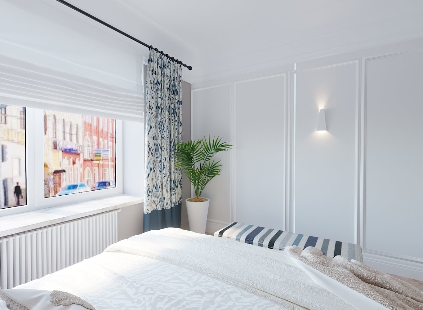 Фото из портфолио Дизайн трехкомнатной квартиры – фотографии дизайна интерьеров на INMYROOM Фото из портфолио Дизайн трехкомнатной квартиры – фотографии дизайна интерьеров на INMYROOM