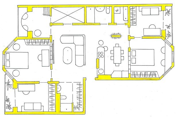 Фото из портфолио Мои перепланировки – фотографии дизайна интерьеров на INMYROOM
