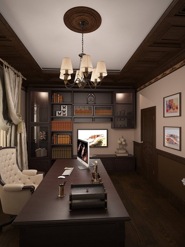 Фото из портфолио Home office – фотографии дизайна интерьеров на INMYROOM