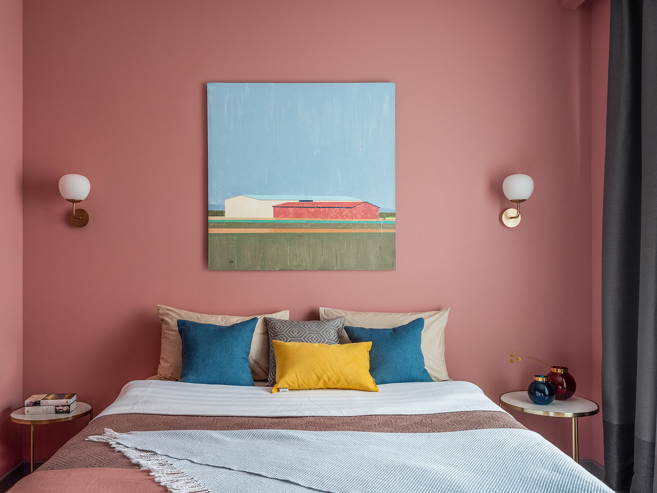 Фотография: Спальня в стиле Современный, Квартира, Проект недели, Москва, Евгения Матвеенко, FlatsDesign, 3 комнаты, Более 90 метров – фото на INMYROOM Фотография: Спальня в стиле Современный, Квартира, Проект недели, Москва, Евгения Матвеенко, FlatsDesign, 3 комнаты, Более 90 метров – фото на INMYROOM