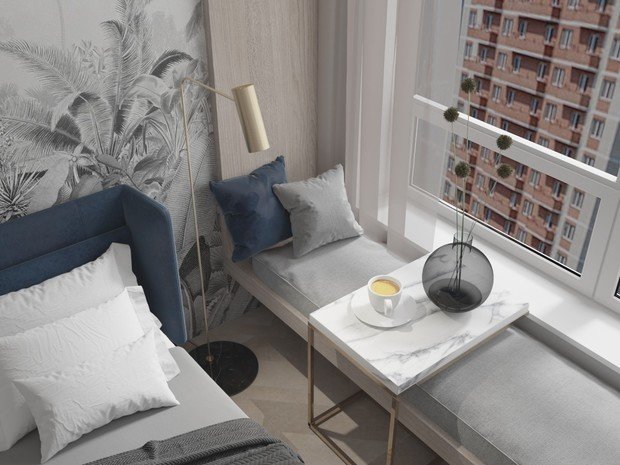 Фотография: Спальня в стиле Минимализм, Современный, Декор интерьера, Квартира, Советы, Москва, 3 комнаты, Более 90 метров, DSGN HUB, Нина Воинова – фото на INMYROOM