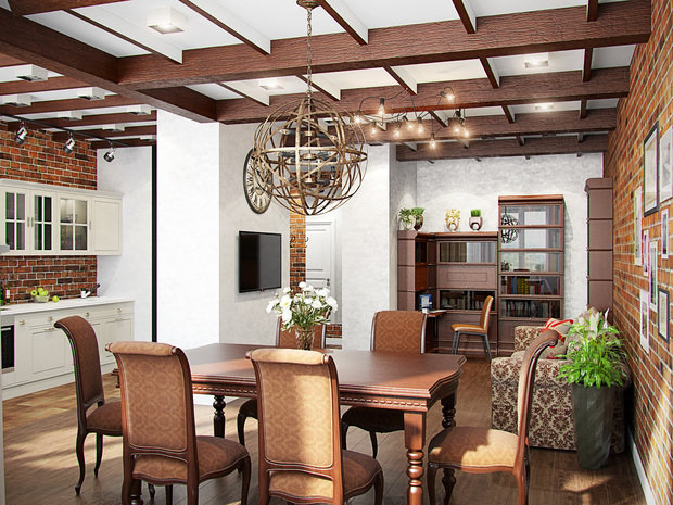Фото из портфолио Квартира в стиле лофт – фотографии дизайна интерьеров на INMYROOM