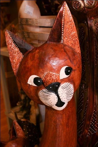 Фото из портфолио Фигурки кошек – фотографии дизайна интерьеров на INMYROOM