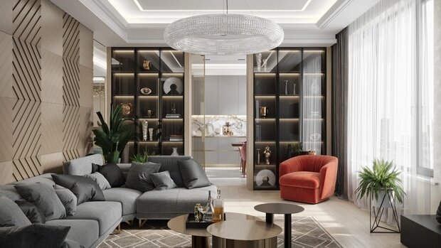 Фото из портфолио Дом на Тишинке – фотографии дизайна интерьеров на INMYROOM