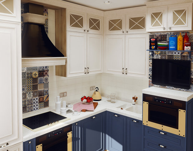 Фото из портфолио Дизайн проект 2х комнатной квартиры – фотографии дизайна интерьеров на INMYROOM