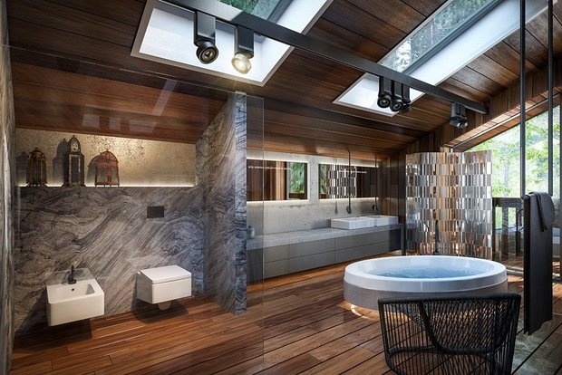 Фото из портфолио Современный экодом в Жуковке. – фотографии дизайна интерьеров на INMYROOM