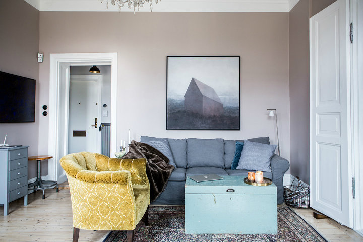 Фотография: Гостиная в стиле Скандинавский, Квартира, Проект недели – фото на INMYROOM Фотография: Гостиная в стиле Скандинавский, Квартира, Проект недели – фото на INMYROOM