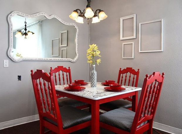 Фото из портфолио Красный цвет – фотографии дизайна интерьеров на INMYROOM