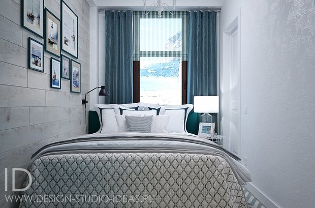 Фото из портфолио МОРСКАЯ РОМАНТИКА В ЛАСПИ, 52 М² – фотографии дизайна интерьеров на INMYROOM