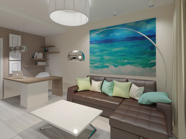 Фото из портфолио Квартира 68 м2 – фотографии дизайна интерьеров на INMYROOM