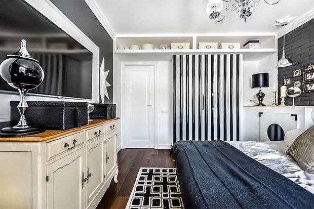 Фотография: Спальня в стиле Прованс и Кантри, Классический, Лофт, Современный, Эклектика – фото на InMyRoom.ru