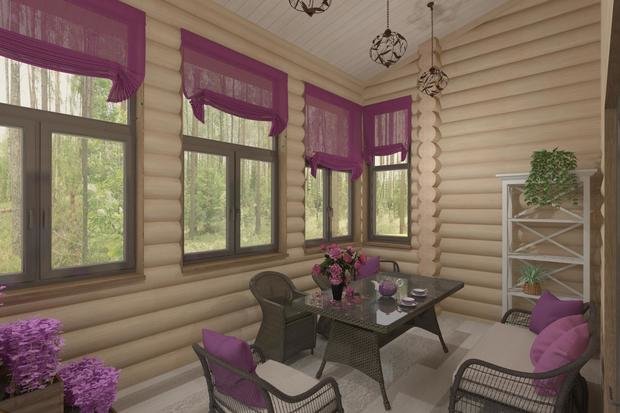 Фото из портфолио терасса в доме – фотографии дизайна интерьеров на INMYROOM