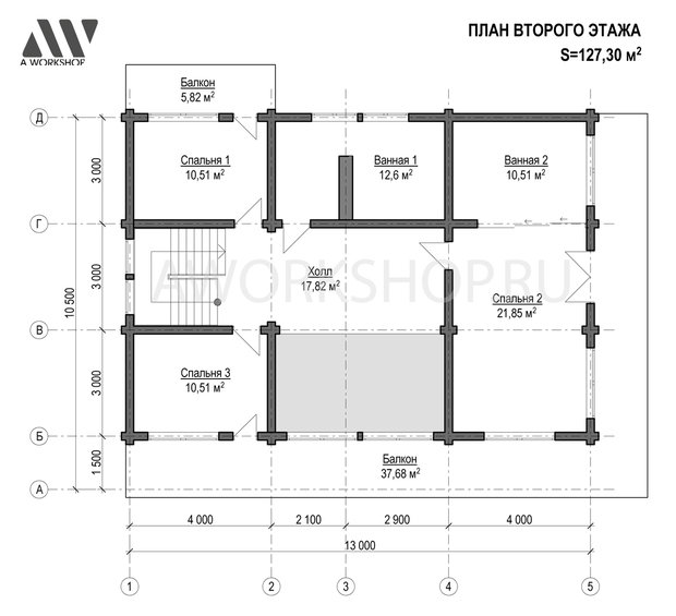 Фото из портфолио Шале... – фотографии дизайна интерьеров на INMYROOM