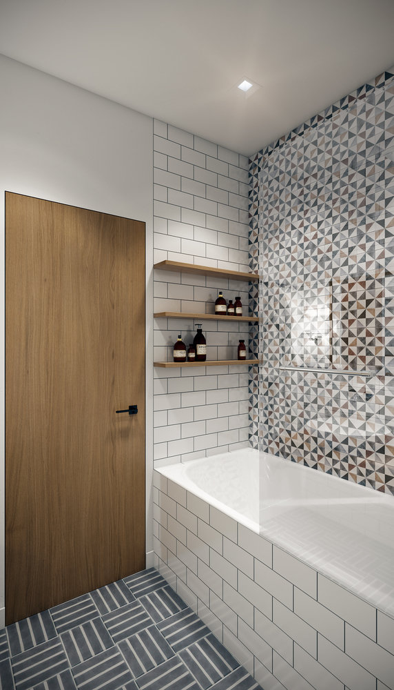 Фотография: Ванная в стиле Современный, Квартира, Проект недели, Москва, Co:Interior, 3 комнаты, 60-90 метров – фото на INMYROOM Фотография: Ванная в стиле Современный, Квартира, Проект недели, Москва, Co:Interior, 3 комнаты, 60-90 метров – фото на INMYROOM