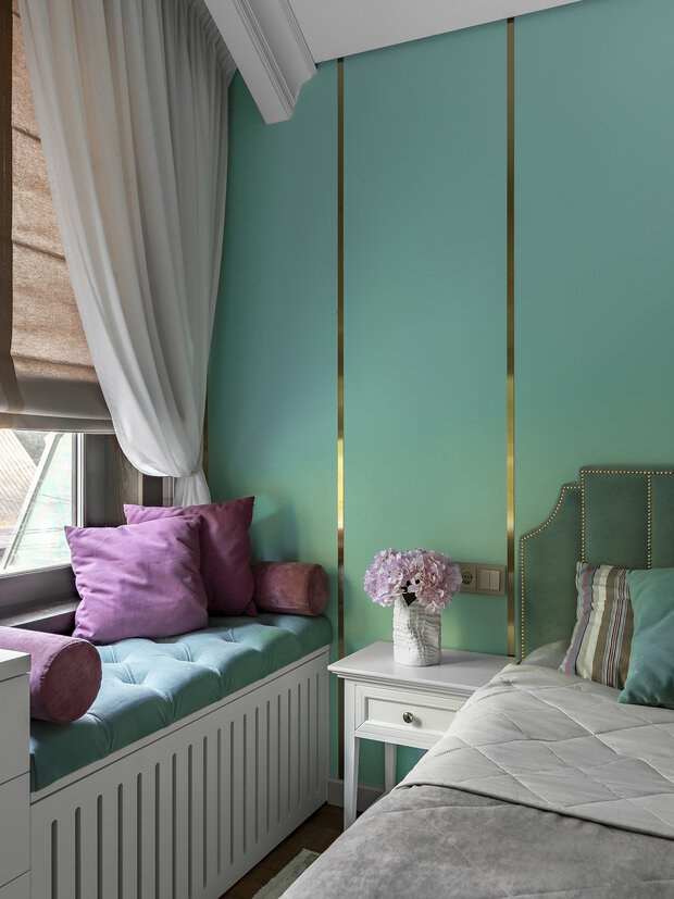 Фотография: Спальня в стиле Классический, Современный, Эклектика, Дом, Проект недели, Дача, Дом и дача, Татарстан, 3 комнаты, Более 90 метров, Аида Прокофьева – фото на INMYROOM