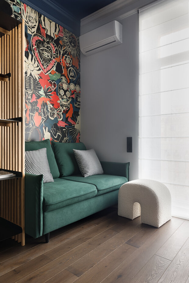 Фотография: Детская в стиле Современный, Квартира, Проект дня, Москва, Сталинка, Кирпичный дом, 4 и больше, Более 90 метров, Марина Рукавишникова – фото на INMYROOM