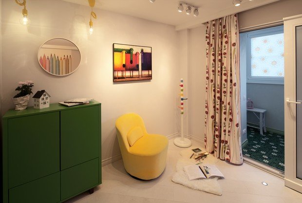 Фото из портфолио Романтическая квартира на Сиреневом бульваре – фотографии дизайна интерьеров на INMYROOM