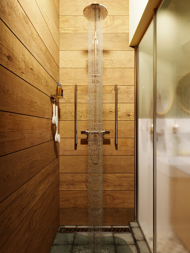 Фотография: Ванная в стиле Современный, Квартира, Проект недели, Москва, 3 комнаты, Более 90 метров, Наталия Васильева – фото на INMYROOM