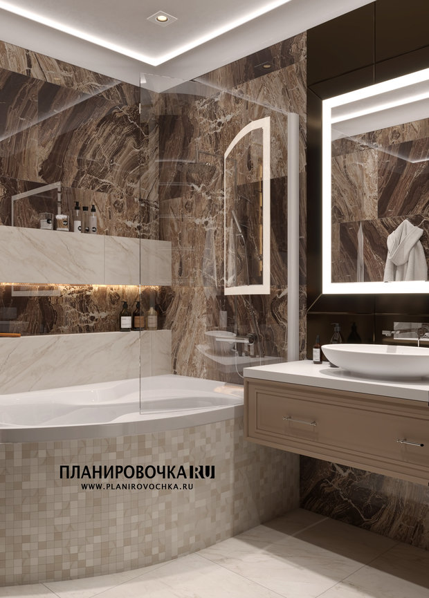Фото из портфолио ЖК "Ясный", Кухня 14,7 м2 – фотографии дизайна интерьеров на INMYROOM